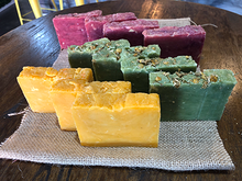 Load image into Gallery viewer, Handmade Cleansing Soap Bars Enriched w/Shea Butter